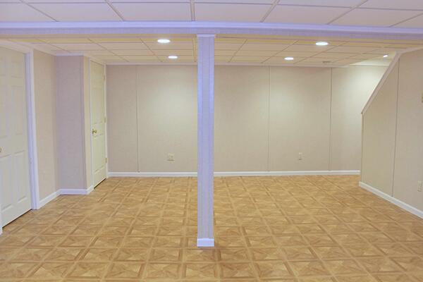 After basement finishing