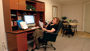 enjoy your new basement home office in Sheboygan, IL and WI