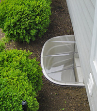 basement egress window well in Sheboygan
