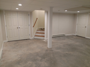 Basement Finishing Before in Waukesha
