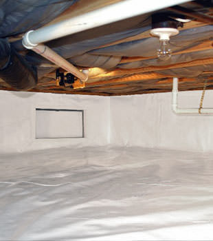 crawl space repair system in Waukegan