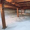 A sealed, encapsulated crawl space in Algonquin.
