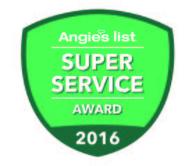 2016 Angie's List Super Service Award