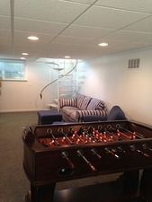 A fantastic finished space in Lake Geneva, WI! 