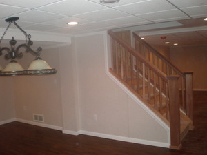 Ms. Daniels of Greenfield, Wisconsin's new usable living space! 
