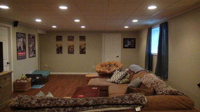 Newly Finished Basement Getaway in Hartford, WI