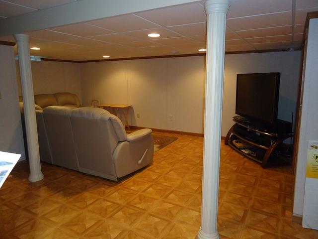 Cozy Rec Room Addition in Hartland, WI