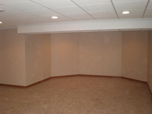Before and After Basement in Elkhorn, WI