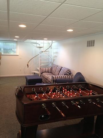 Finished Basement Space in Lake Geneva, WI