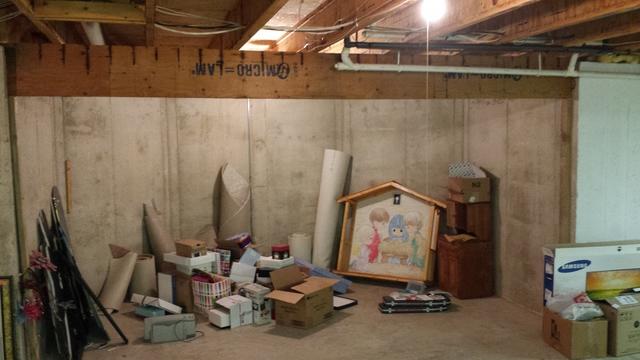 Before and After Basement in Elkhorn, WI