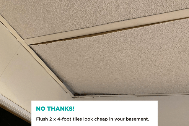 Elevating Your Basement: A Guide to Stylish and Practical Ceilings