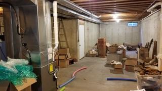 Transformation From a Storage Space into a Spacious Rec Room/Playroom in Delavan, WI