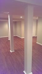 Seamless and Smooth Finished Basement in Crystal Lake, IL
