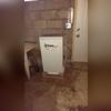The homeowner had a SaniDry Basement Dehumidifier installed. The SaniDry uses an air filtration system to remove mold particles and allergens from the air and works as a dehumidifier with a self draining design.