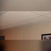 Here you can see our no-sag TBF Linen Ceiling Tiles and how they look next to our EverLast Vinyl Walls.