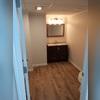 Here you can see the beautiful half bathroom that our team created with our Seamless EverLast Walls.