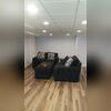 With plumbing already in place for a bathroom, she envisions a large rec room with a bar, a ½ bath, and closeted areas to conceal the sump pump and provide storage. The project starts by removing the flooring and installing the half-bathroom package while retaining the studded interior...